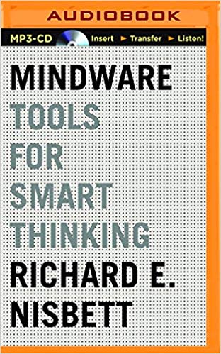 Mindware Audiobook by Richard E. Nisbett Free